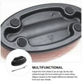thumbnail image 3 of KONTONTY 2 Pcs Bike Support Block Non Slip for Bicycle Trainer Front Wheel, 3 of 8