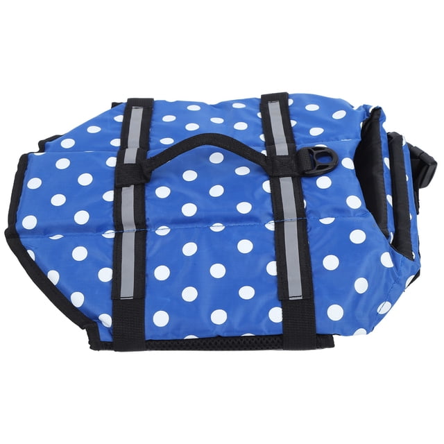 Chaleco Salvavidas Para Mascotas, Chaleco Salvavidas Para Perros, Chalecos Salvavidas Reflectantes Ajustables Para Mascotas, Abrigo Flotante Para Mascotas, Chaleco Reflectante Para ANGGREK Azul Oscuro M