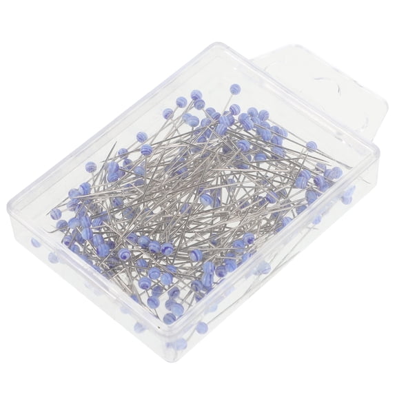 MLINS  200 Pcs Sewing Products Wedding Bouquet Pin Corsage Straight Man Blue