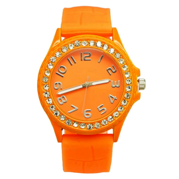 Reloj de pulso Michan Extensible de silicón análogo dama