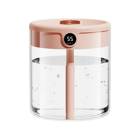 

EDFRWWS Air Humidifier Low Noise Bedroom Humidifier for Car Indoor Travel (Pink)