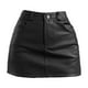 thumbnail image 4 of Falda de fiesta A-Line para mujer - Cintura alta, bolsillos, tejido elástico, versátil para primavera/verano/otoño, 4 of 4