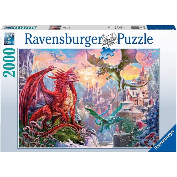 Ravensburger 2000 Piece Puzzle Dragons 167173