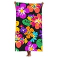 thumbnail image 2 of Camisones sin mangas con estampado de verano para mujer, batas de baño, toallas de playa, batas de poliéster, 2 of 4
