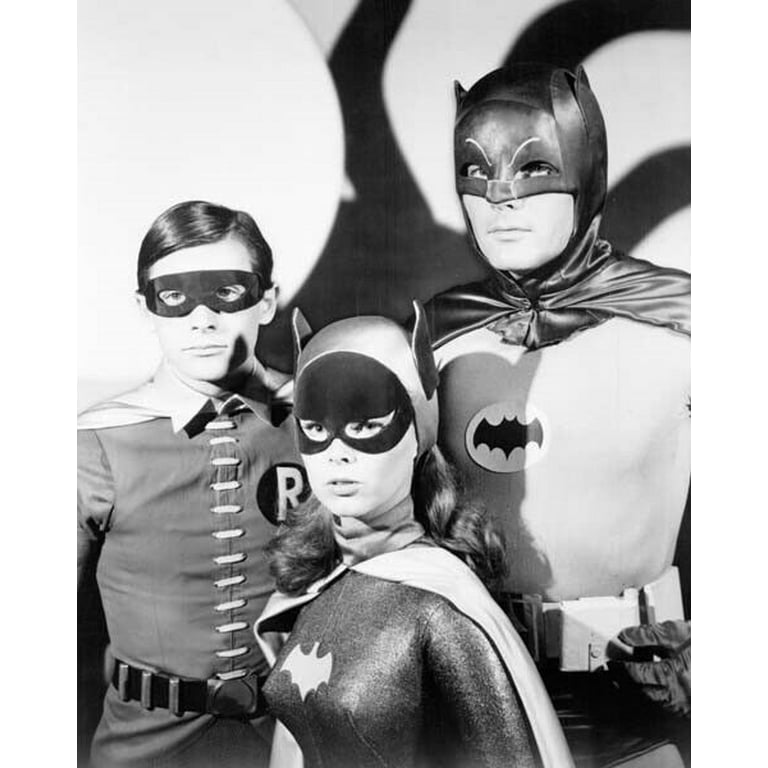 Veroveraar ik betwijfel het Horizontaal Batman 1966 Burt Ward Adam West Yvonne Craig Batman Robin Batgirl 8x10  photo - Walmart.com