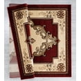 thumbnail image 5 of United Weavers Drachma Patras Traditional Medallion Accent Rug, Burgundy, 2'7" x 4'2", 5 of 5