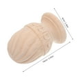thumbnail image 2 of HONMEET Decorative Wood Finial Rail Baluster Accents in Khaki - 1 Pack for Home Improvement, Crafts, and Woodworking Projects, 2 of 5