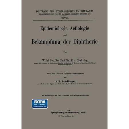 ISBN 9783662349052 product image for Beiträge Zur Experimentellen Therapie: Epidemiologie, Aetiologie Und Bekämpfung  | upcitemdb.com