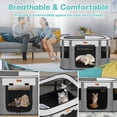 thumbnail image 2 of Seiyierr Pet Playpen, Foldable Kitten cage Puppy Play Pen, Dog Playpens, Puppys Pens for Indoors, Travel Crate with Carrying Case, Tent Outdoor Camping Use, 2 of 6