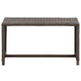 thumbnail image 5 of vidaXL Coffee Table End Table Lounge Sofa Table Outdoor Furniture Poly Rattan, 5 of 25