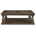 thumbnail image 2 of Signature Design by Ashley Johnelle Gray Coffee Table with Storage Shelf, Traditional Farmhouse Style, 2 of 6