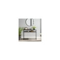 thumbnail image 6 of Crosley Furniture Braxton Modern Metal Console Table in Matte Black, 6 of 8