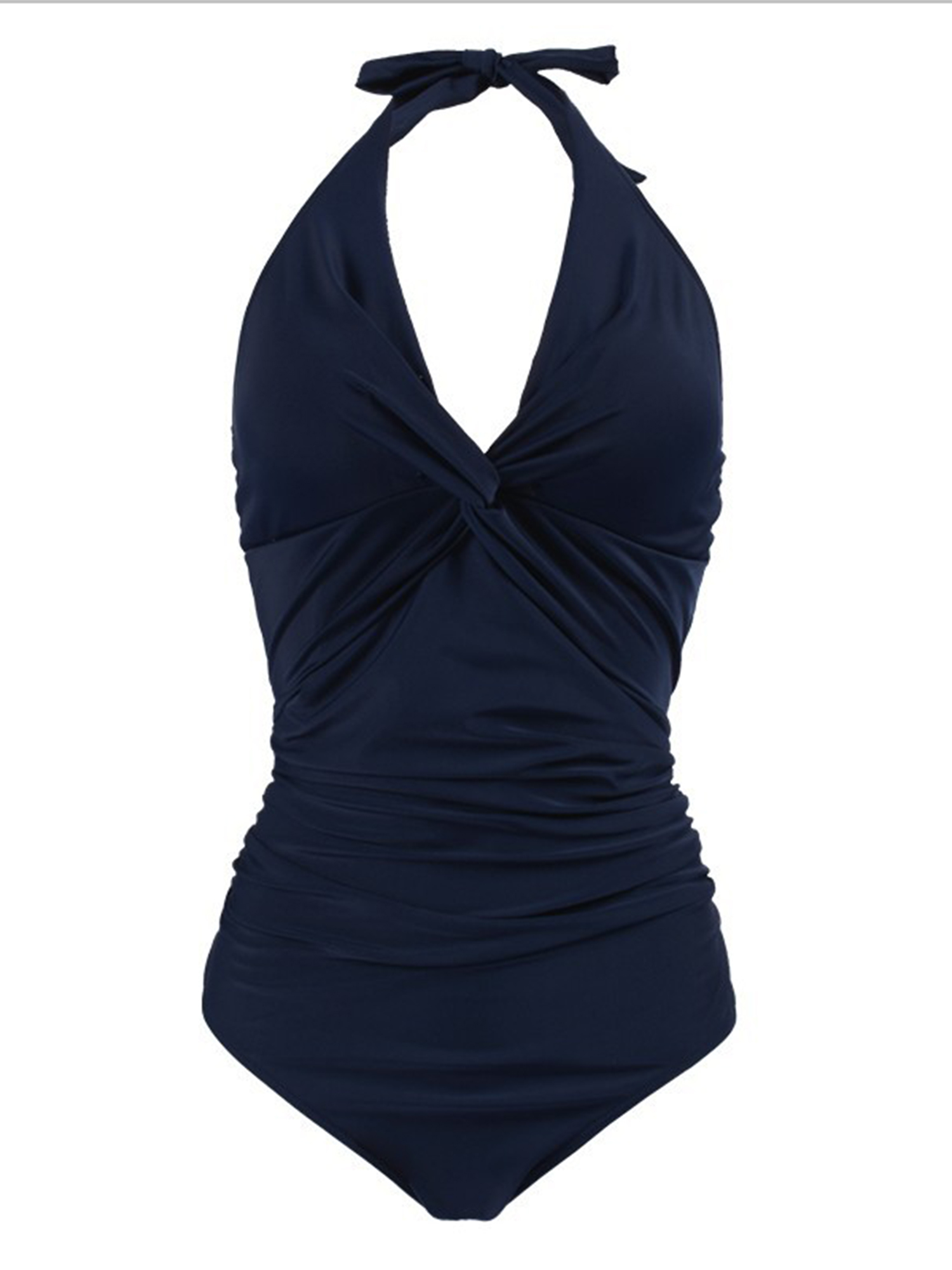 ruched bathing suit