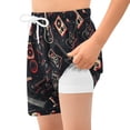 thumbnail image 4 of joogoo Guitar Skull Player Boys Swim Trunks Beach Swimsuit Shorts Boxer 7Y, 4 of 8