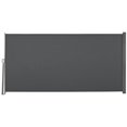 thumbnail image 1 of Outsunny 118" x 63" Retractable Side Awning Folding Privacy Screen Grey, 1 of 10