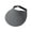 Dark Gray, variant on Women’s Seamed Oversized Brim Adjustable Back Clip Visor with Segmented 3D Cut for Country Trips Beige