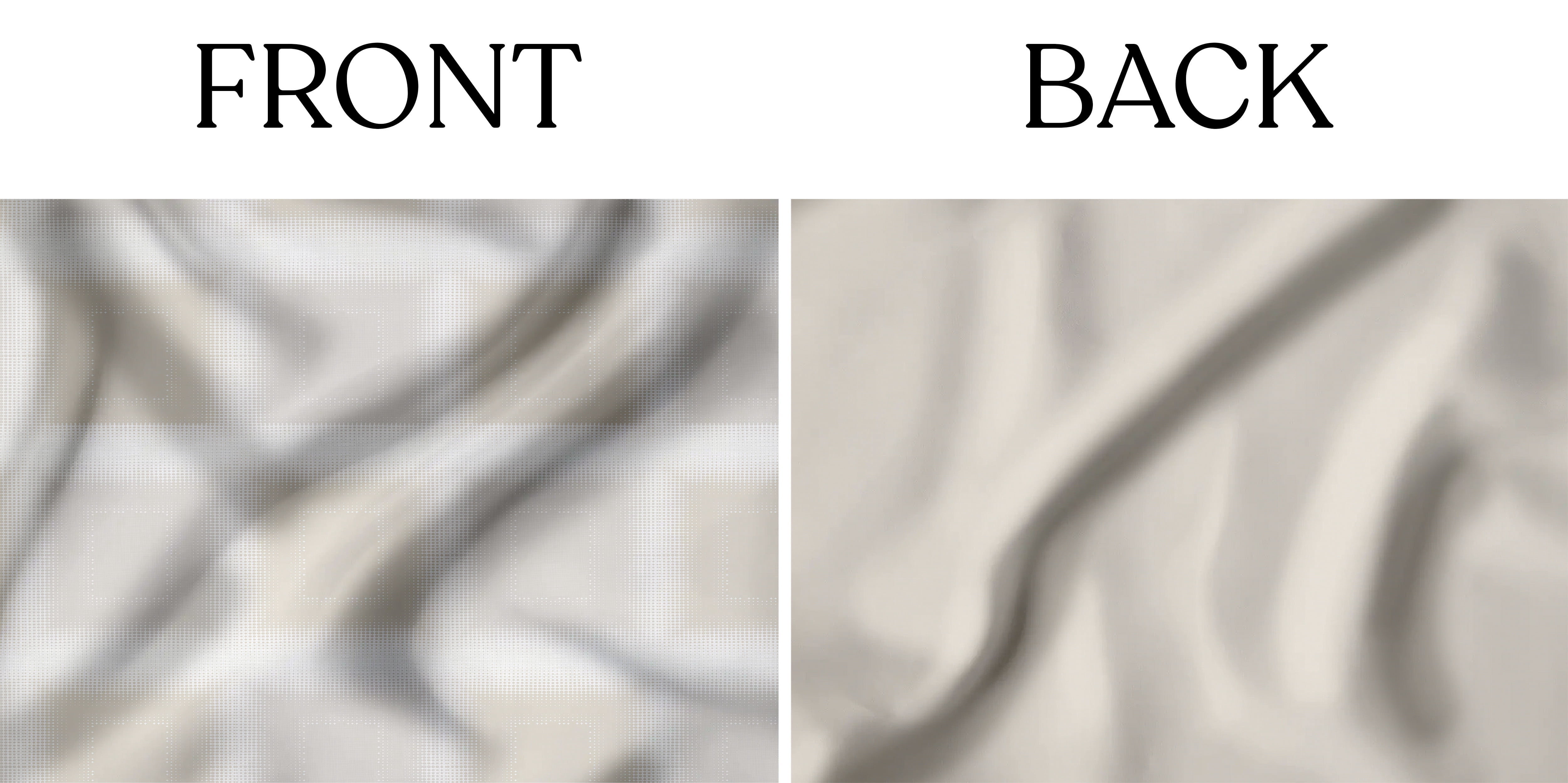Delara GOTS Certified 100% Organic Cotton Check Reversible Print Duvet Cover and Sham Set of 2, Queen 88"X92", Beige