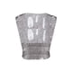 thumbnail image 4 of TRKIYQC Ladies Mesh Midriff-Baring Tops, Mujeres Estilo Ocio Rhinestone Decoración Cuello Redondo Sin Mangas Hueco Perspectiva Tank Top TRKIYQC Vida cotidiana, 4 of 9