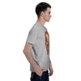 thumbnail image 5 of Skull T-Shirt for Men Cotton 100% Summer Tops Women Fashion Casual Short Sleeves Round Collar Short-Sleeve Couple Top Tees, 5 of 7