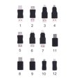 thumbnail image 3 of 12 piezas OTG F/M mini adaptador convertidor USB macho a hembra Micro USB, 3 of 6