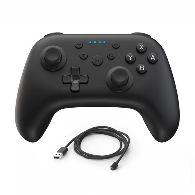 Mango De Juego Inalámbrico Consola de juegos inalámbrica para Switch Pro Controller Gamepad (negro) Tmvgtek Para estrenar