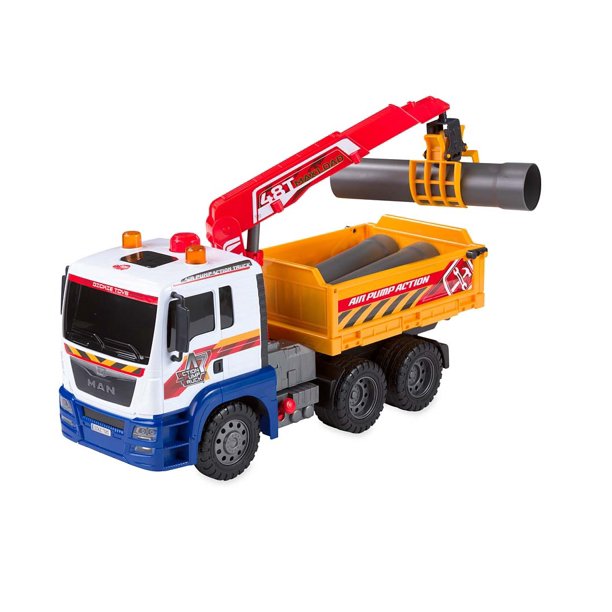 Dickie Toys 21" Air Pump Action Utility Truck - Walmart.com - Walmart.com