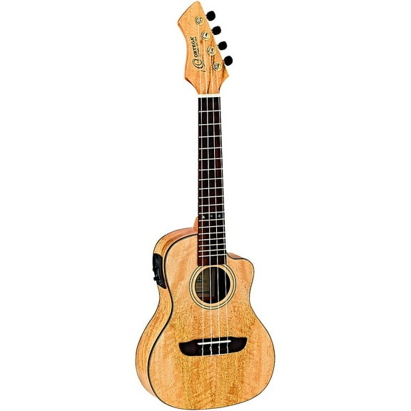 Ortega Horizon Series RUMG-CE Mango Concert Acoustic-Electric Ukulele Satin Natural
