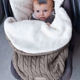 thumbnail image 4 of Manta Para Bebé Recién Nacido, Suave, Gruesa, Para Bebés, Niños Pequeños, Manta De Lana Cálida, Saco Para Dormir, Saco Para Cochecito, Saco De Dormir Para Bebé Unisex Cateissary BA000635-02, 4 of 6