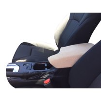 Auto Console Covers- Fits the Subaru Impreza 2017-2023 Center Console Armrest Cover Anti-Pill Fleece Fabric- Tan