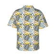 thumbnail image 3 of Fotbe Sea Turtle Hawaiian Shirt for Men Unisex Summer Beach Casual Short Sleeve Cotton Linen Button Down Shirts-X-Large, 3 of 9