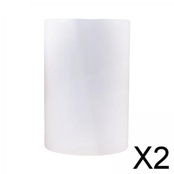 2 moldes de fundición de vela de silicona, cilindro grande para hacer velas 2 piezas