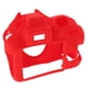 thumbnail image 5 of Caja De carcasa Del Cuerpo De Cámara, Fun Protectora De carcasa De Cámara De Goma De Silicona Suave Para Cámara Digital rojo shamjiam Funda de silicona para cámara DSLR, 5 of 8