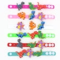 thumbnail image 2 of 2Pack Dino Party Favors Rubber Bracelets Baby Shower Boy Girls Birthday Party Decorations Kids Gifts Tropical Jungle Party Supplies, 2 of 9