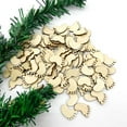 thumbnail image 3 of Natural Wooden Baby Feet Wedding Birthday Party Decoration Decoration Craft Craft Scrapbook Craft Wood Unfinished Gnomes Wooden Gnomes feet for Craft Pendant Foot Unfinished Wood Foot gn, 3 of 5