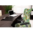 thumbnail image 3 of Ambesonne Botanical Office Chair Cover Stretchable High Back, Exotic Floral Leaves Art, Seafoam Apple Green, 3 of 6
