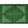 thumbnail image 1 of Ahgly Company Indoor Rectangle Persian Emerald Green Traditional Area Rugs, 5' x 8', 1 of 4