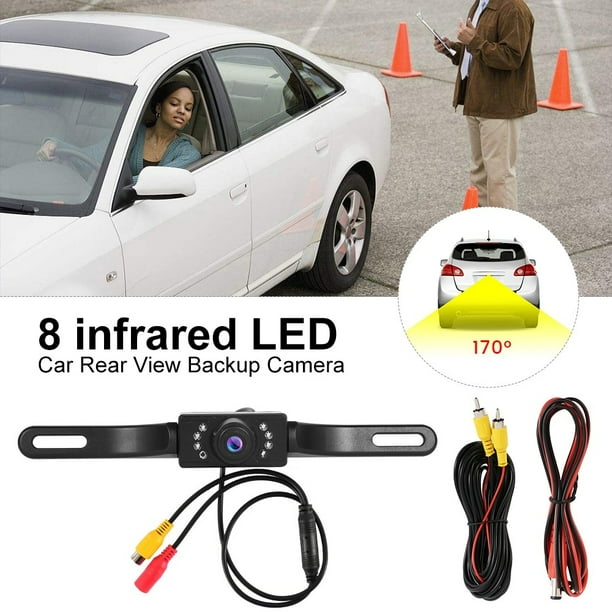 HOTBEST Universal Auto Rear View Backup Camera Parking Reverse Back Up