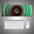 thumbnail image 4 of Mouse Pad Table Mat Gaming Mouse Pad Oversize Comfortable Mouse Pad with Non-Slip Rubber Base Durable Stitched Edges Smooth Surface for Laptop Computer, 4 of 8