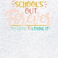 thumbnail image 3 of CafePress - School's Out Forever, Retired Teacher L Sweatshirt - Zip Hoodie, Classic Hooded Sweatshirt with Metal Zipper, 3 of 4