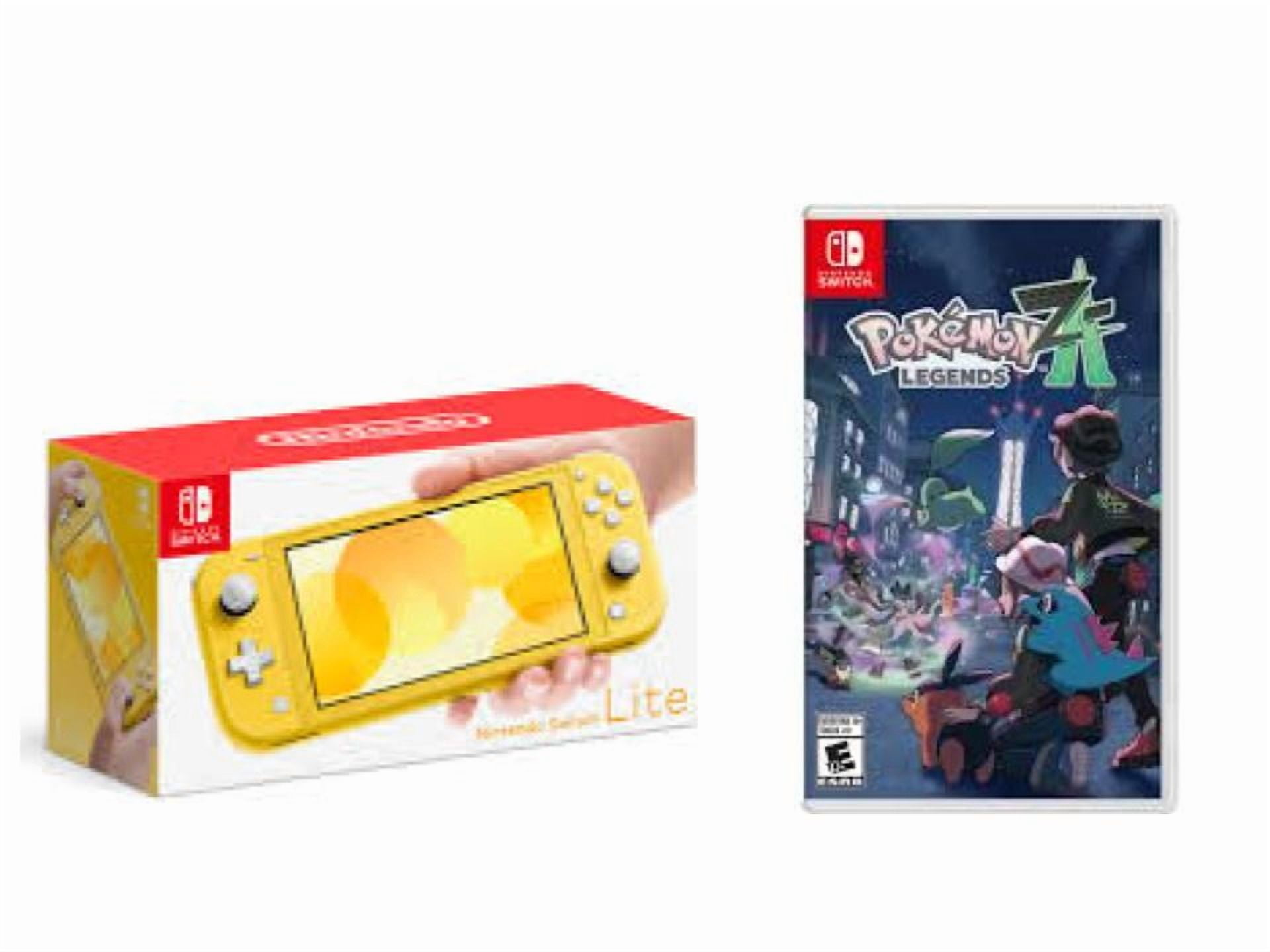Nintendo Switch Lite 32GB Yellow, Mario Kart 8 Deluxe Bundle, US