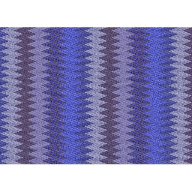 Ahgly Company Machine Washable Indoor Rectangle Transitional Medium Slate Blue Area Rugs, 8' x 10'