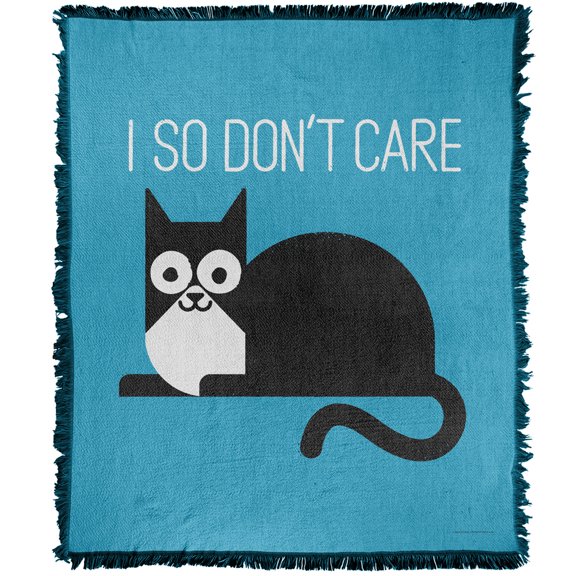 bCreative Blanket, 50'x60' David Olenick Fur Real Woven Tapestry Cotton Blend Fringed Throw Blanket