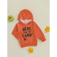thumbnail image 3 of Suealasg Little Girls Boys Halloween Hoodies Sweatshirt 1T 2T 3T 4T 5T 6T Kids Long Sleeve Round Neck Spider Print Pullover Tops Child Fall Casual Sweatshirt, 3 of 7