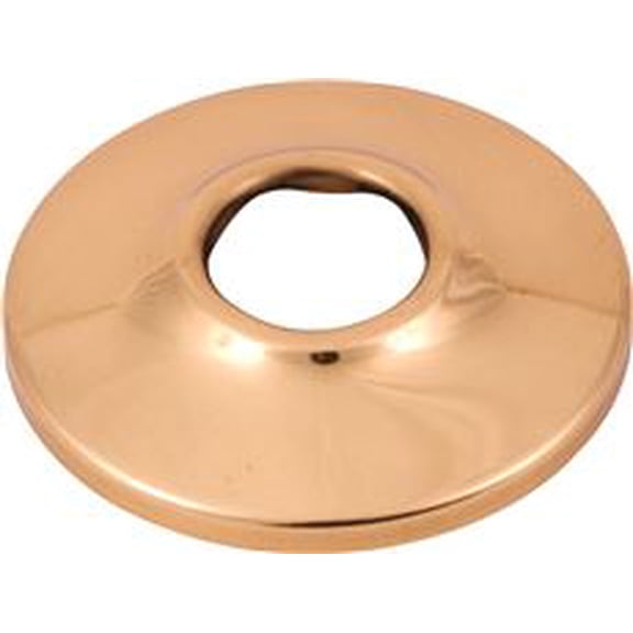 Proplus GIDS-231104 Escutcheon Iron Pipe, 1/2", Polished Brass