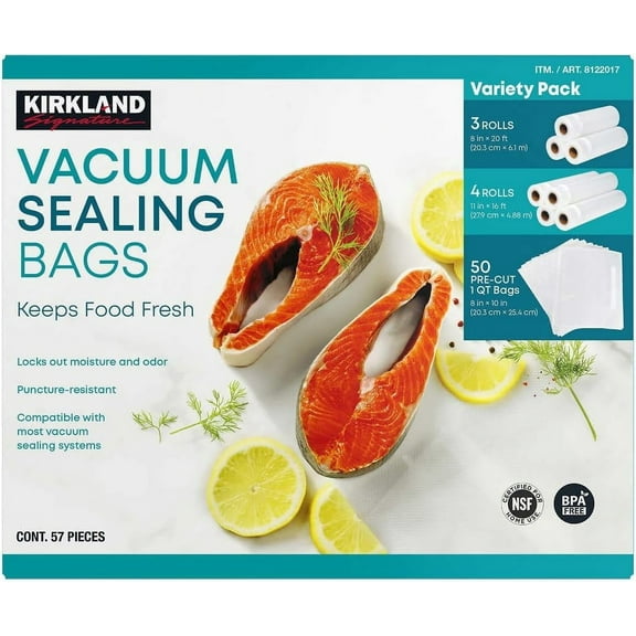Vacuum Sealing Bags, Assortment Pack (8122017)