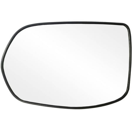 Honda Driver Side Mirror 88217 - Fit System Driver Side Non-heated Mirror Glass w/ backing plate, Honda CR-V 07-11, 4 15/ 16