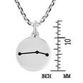 thumbnail image 6 of Aries Horoscope Constellation Zodiac Sign .925 Sterling Silver Pendant Necklace, 6 of 6