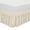 Ivory, variant on Wrap Around Elastic Eyelet Bed Skirt Dust Ruffle (White, Twin/Full-18 Inch Drop)