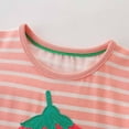 thumbnail image 5 of Toddler Girl Dresses 4t Short Sleeve Strawberry Sequin Sweet Casual Dress Summer 100% Cotton Little Girls Clothes Red 6 Years, 5 of 7