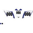 thumbnail image 2 of Attack Graphics Recruit 3 Plate ATV Background Kit for Yamaha YFZ 450 2012, 2 of 2
